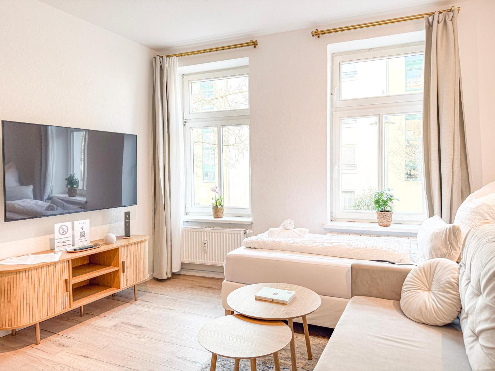 Zentrale Stadtoase, 600m Zum Hauptbahnhof Apartment Rostock